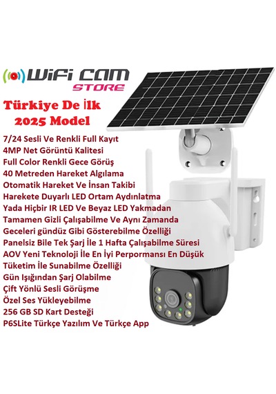 Geceyi Gündüz Gösteren 4g Solar Kamera Geceyi Gündüz Gösteren 4g Solar Kamera