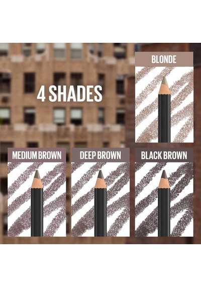 New York Quick Shaper Kaş Şekillendirici Kalem - 04 Medium Brown Çok Renkli