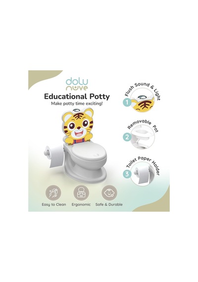 Dolu Nuve Kaplan Eğitici Lazımlık 7239 Çok Renkli