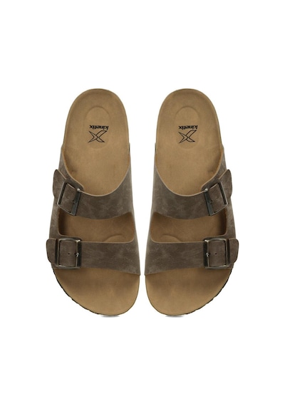 Kinetix Aten 5fx Kum Anatomik Comfort Casual Tokalı Terlik Kum