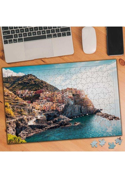 İtalya-tatil-ada 240 Parça Puzzle Yapboz-384930
