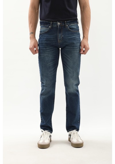 Erkek Normal Kalıp Regular Jean Pantolon Mavi