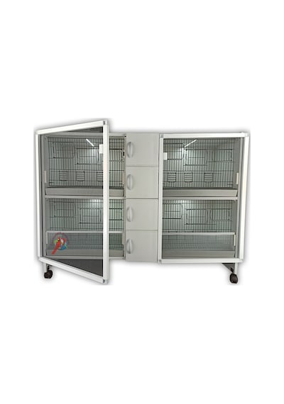 İstanbul Kafes Model 4Y-Oy Pvc Kuş Dolabı