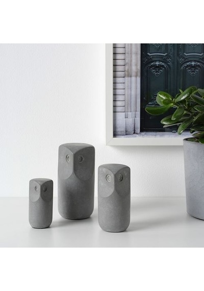 Ikea Tonad Dekoratif Aksesuar, Gri, 3 Adet