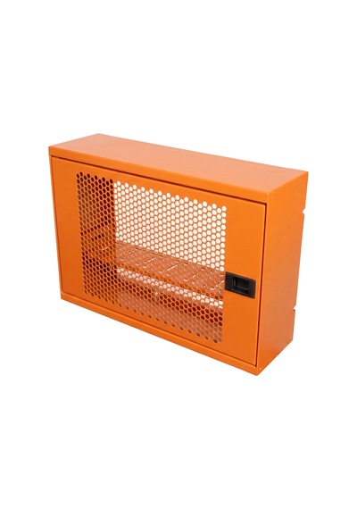 Alfafonet Wifi Box 400 Duvar Tipi Modem Ve Wifi Kutusu 400x120x280 Mm Turuncu Perfore Metal Kapak Montajlı