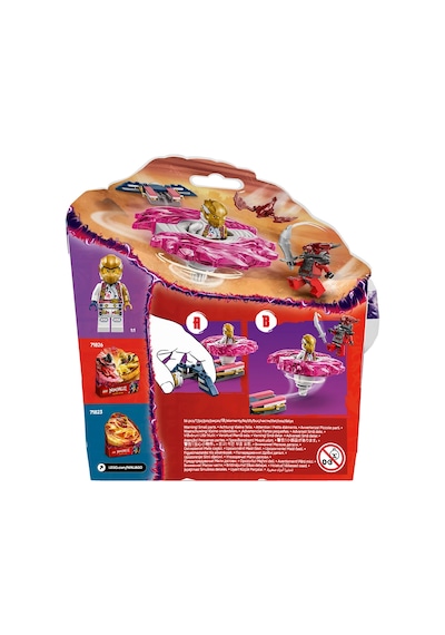 LEGO® NINJAGO® Sora’nın Ejderha Spinjitzu Topacı 71824 - 6 Yaş ve Üzeri Çocuklar için 2 Ninja Minifigürü İçeren Oyuncak Yapım Seti (56P)