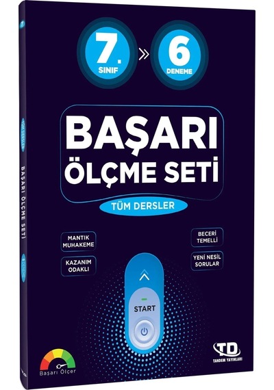 7. Sınıf Tüm Dersler Başarı Ölçme Seti 6 Deneme Sınavı
