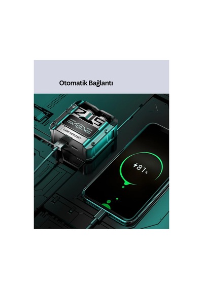 Şarj Kutulu Kablosuz Bluetooth Kulak İçi Spor Kulaklık Yeni Nesil Renk