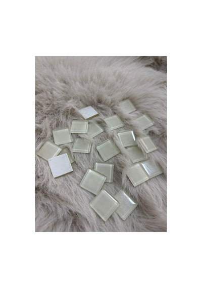 Sanatsal Kristal Mozaik Ks-01 23x23mm Beyaz 250gr