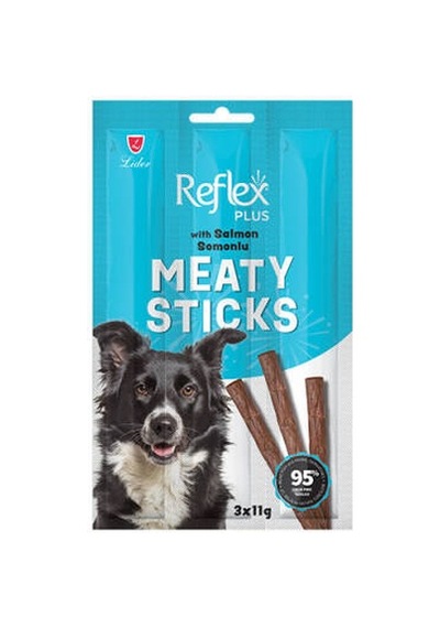 Meaty Sticks Somonlu Tahılsız Köpek Ödül Çubuğu 3x11 Gr