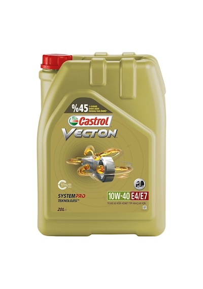 Castrol Vecton 10W-40 E4/E7 Motor Yağı 20 L