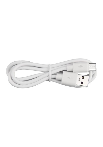 Type-c Şarj Kablosu 18w 3.0a Type C To Usb Hızlı Şarj Kablosu Tonex, Beyaz Standart