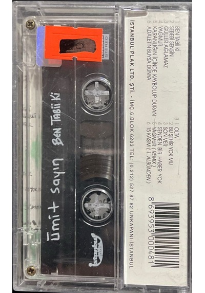 Plak Değildir Kaset Tir Ümit Sayın Ben Tabii Ki Kaset
