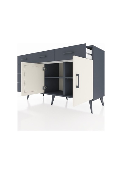 Hyperion Konsol 2 Raflı 6 Çekmeceli 2 Kapaklı 132x44x83 Antrasit-aytaşı/antrasit Aytaşı/antrasit Hyperion Konsol 2 Raflı 6 Çekmeceli 2 Kapaklı 132x44x83 Antrasit-aytaşı/antrasit Aytaşı/antrasit