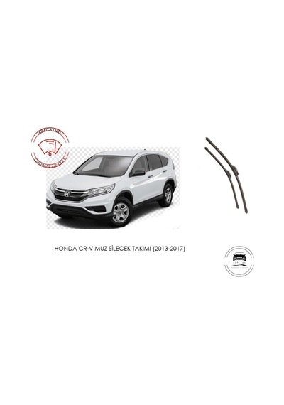 Honda Cr-v Ön Cam Muz Muz Silecek Takımı 1.6 Motor Araca Özel Aparat 2013-2017