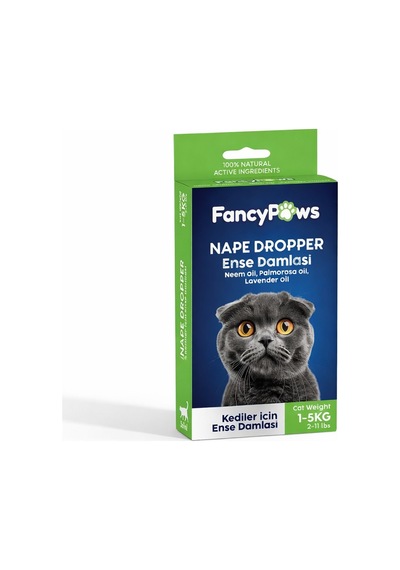 Fancy Paws Kedi Damlası 3 X 1 Ml