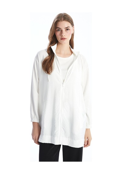 Lcw Modest Ekru Kapüşonlu Düz Oversize Kadın Tunik Lcw Modest Ekru Kapüşonlu Düz Oversize Kadın Tunik