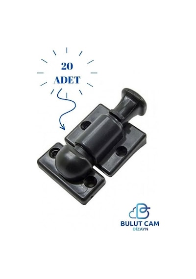 20adet Cam Balkon Emniyet Plastik Kilit