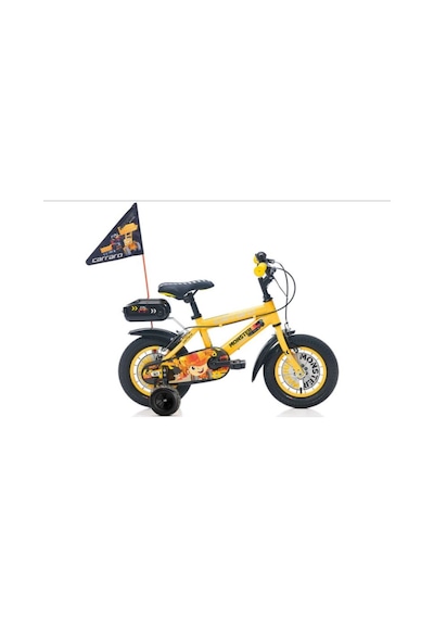 Carraro Monster 12 Çocuk Bisikleti Siyah - Mavi  21 Cm