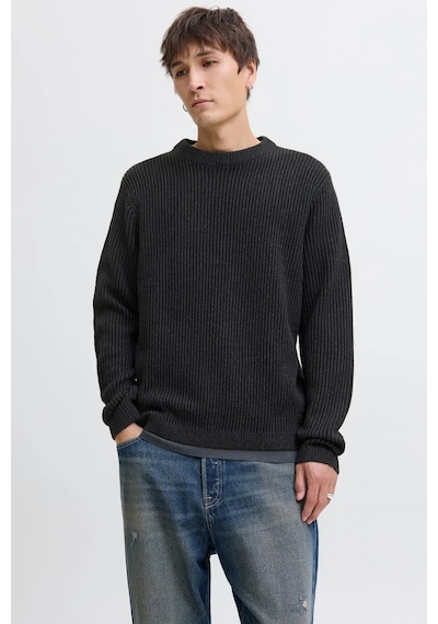 Jack & Jones Jjedover Erkek Kazak Siyah