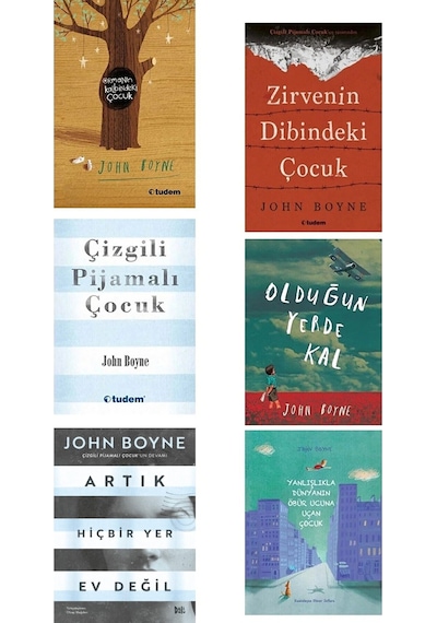 Zirvenin Dibindeki Çocuk - Çizgili Pijamalı Çocuk - Olduğun Yerde Kal -telefon Tutucu Hediye-6 Kitap