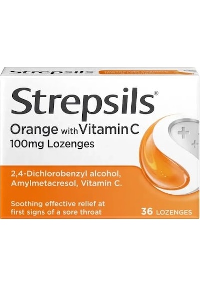 Strepsils Portakal & C Vitamini Aromalı 24 Pastil