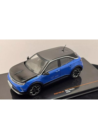 1:43 Ölçek Ixo 2022 Opel Mokka-e Diecast Metal Minyatür Model Araba 10cm