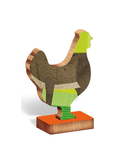 Ludattica The Farm Woody Puzzle