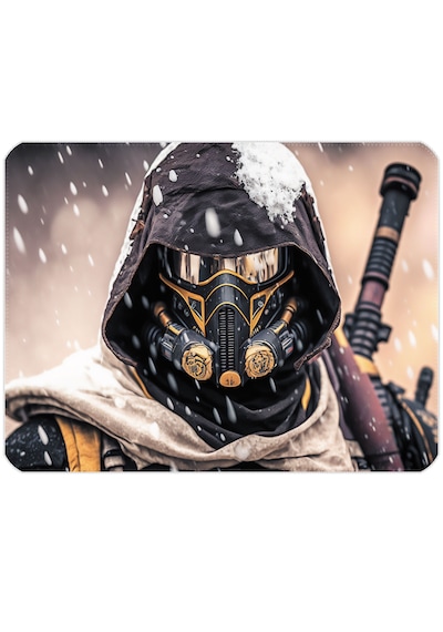 40x30cm Gaming Oyuncu Mousepad Samuray Robot Mp034030