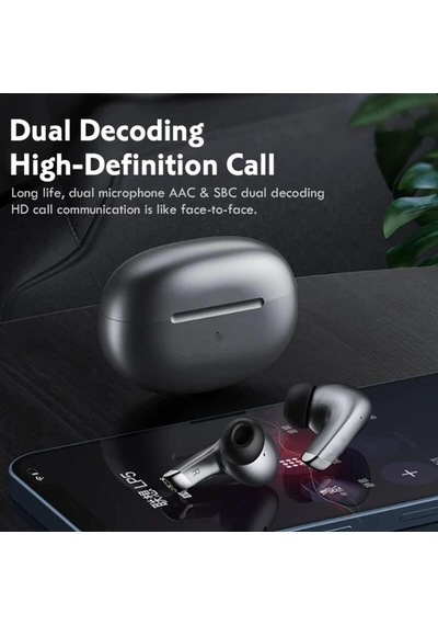 Özel Üretim Ofis Yürüyüş Müzik Bluetooth Kulaklık Kulak İçi Kablosuz Kulaklık Lp5 Siyah