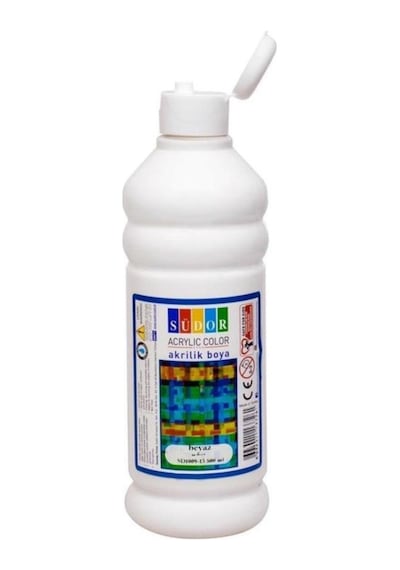 Beyaz Parmak Boyası 500  ML