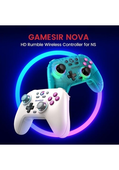 Gamesir Nova Wireless Switch Pro Controller - Switch/lite/oled, Hall Effect Joysticks, Rgb Led, Turbo, Programmable, Motion Control, Wake Up Function Sku: Smgstk3a99424974 Gamesir Nova Wireless Switch Pro Controller - Switch/lite/oled, Hall Effect Joysticks, Rgb Led, Turbo, Programmable, Motion Control, Wake Up Function Sku: Smgstk3a99424974