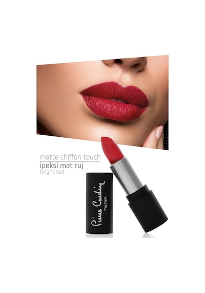 Pierre Cardin Matte Chiffon Touch Lipstick - Bright Red -189