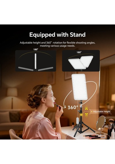 Photoolex Milkglow Pro Soft Panel Led Video Ve Fotoğraf Işığı - Ls-103pl-02