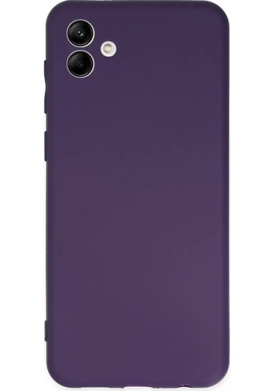 Newface Samsung Galaxy A04 Kılıf First Silikon - Mor