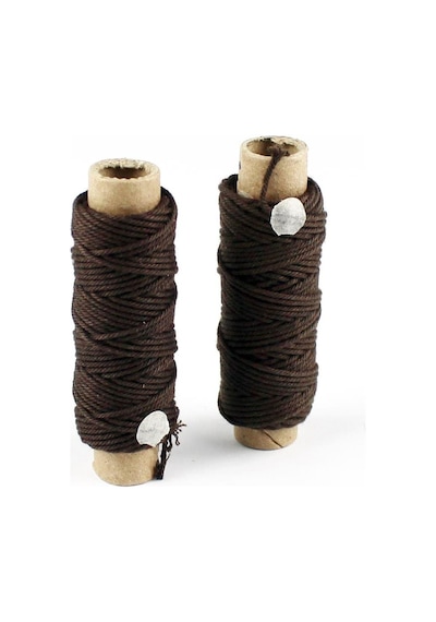 Occre 17035 0,8 Mm. Kahve Renkli Pamuk İplik, 2 Makara-57392