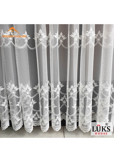 Lüks Grek Etek 7 Tül Perde Yüksek Kalite - Modern House