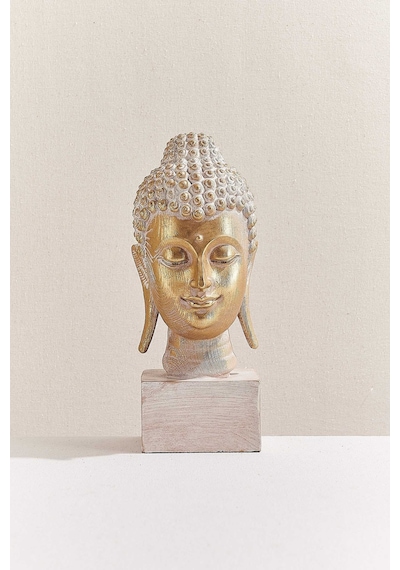 Pasabahce Buddha Dekoratif Obje Gold