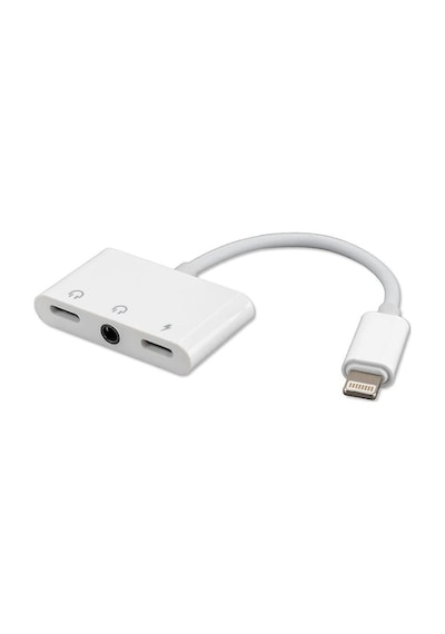 Apple Uyumlu iPhone  Lightning Kulaklık Şarj Aux Çevirici Dönüştürücü Çoklayıcı (533635758)