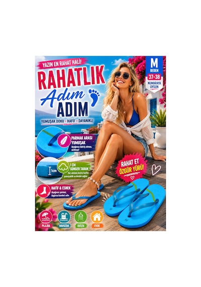 Pazarız Basic Parmak Arası Terlik Unisex Kadın Erkek Çocuk Eva Plaj Terliği Flip Flop Yazlık Deniz Havuz Günlük Kullanım Rahat Yumuşak Taban Acıtmaz Hafif Kaymaz Terlik Mavi Pazarız Basic Parmak Arası Terlik Unisex Kadın Erkek Çocuk Eva Plaj Terliği Flip Flop Yazlık Deniz Havuz Günlük Kullanım Rahat Yumuşak Taban Acıtmaz Hafif Kaymaz Terlik Mavi