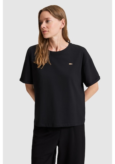 U.s. Polo Assn. Kadın Siyah Tişört Basic 50323545-vr046