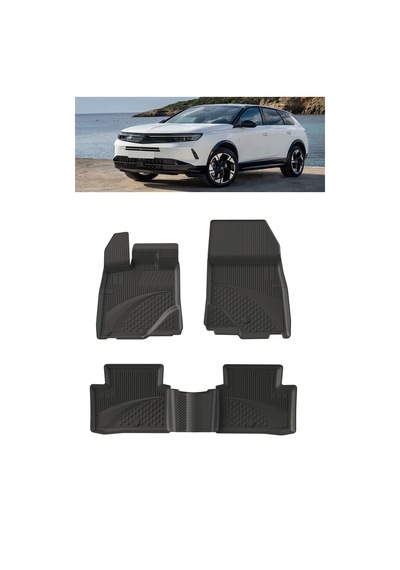 Sahler Opel Grandland 2025+ 1.2 Mill Hybrit 4.5d Havuzlu Paspas Siyah