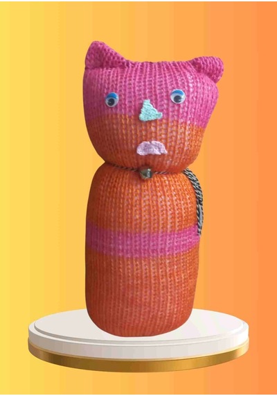 Tıkırık Örgü Yastık Uyku Ve Oyun Arkadaşı Fıstık - 45 Cm Diğer