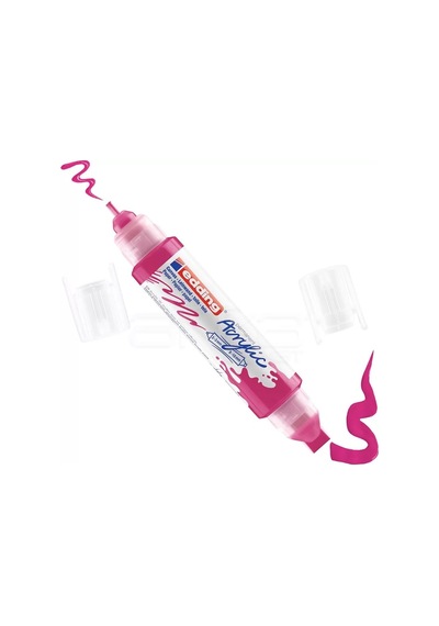 Edding 5400 Akrilik Marker Kalem Çift Uçlu 3d Double Liner 909 Telemagenta