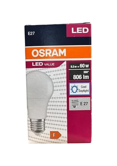 8.5 Watt Led Ampul 6500k Beyaz E27-10 Adet Diğer