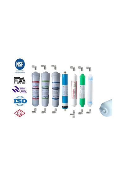 Aquafly 12" Inline 7 FİLTRE 10 AŞAMA ( ALKALİ ve ) Su