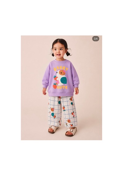 Luccokids Bery Kız Cocuk Takım Çok Renkli Çok Renkli