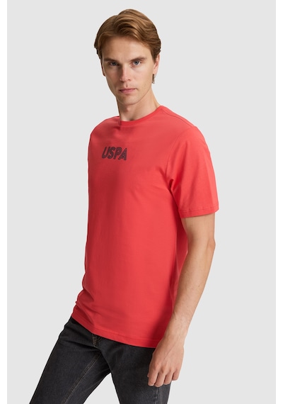 U.S. Polo Assn. U.s. Polo Assn. Erkek Kırmızı Tişört Basic 50325245-vr213 Rısk Red