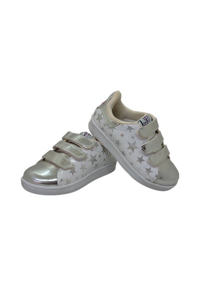 Le Petit 610 Patik Cırtlı Numara 29 Çocuk Sneaker Ayakkabı Beyaz - Gümüş