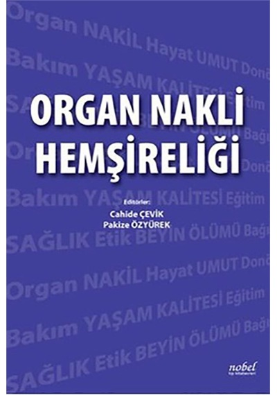 Organ Nakli Hemşireliği- Nobel Tıp Kitabevleri